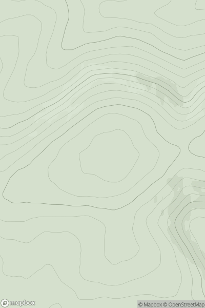 Thumbnail image for Stock Hill [The River Tweed to the English Border] showing contour plot for surrounding peak